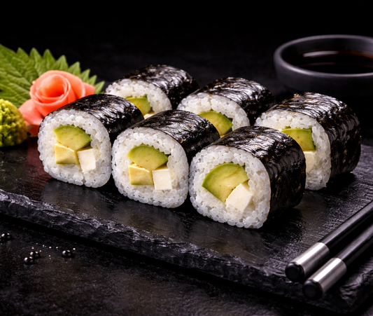 Cheese avocado Maki